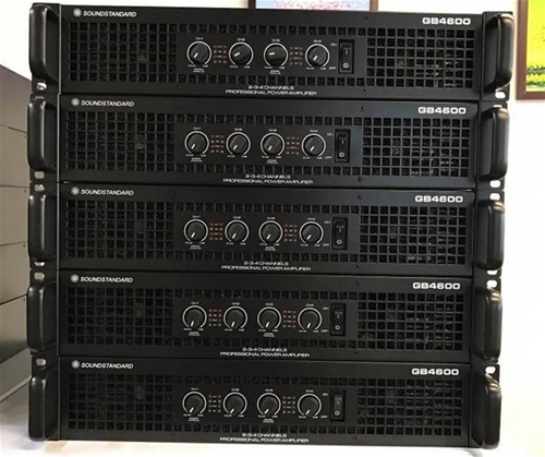 Cục Đẩy Công Suất 4 Kênh SoundStandard GB 4600 